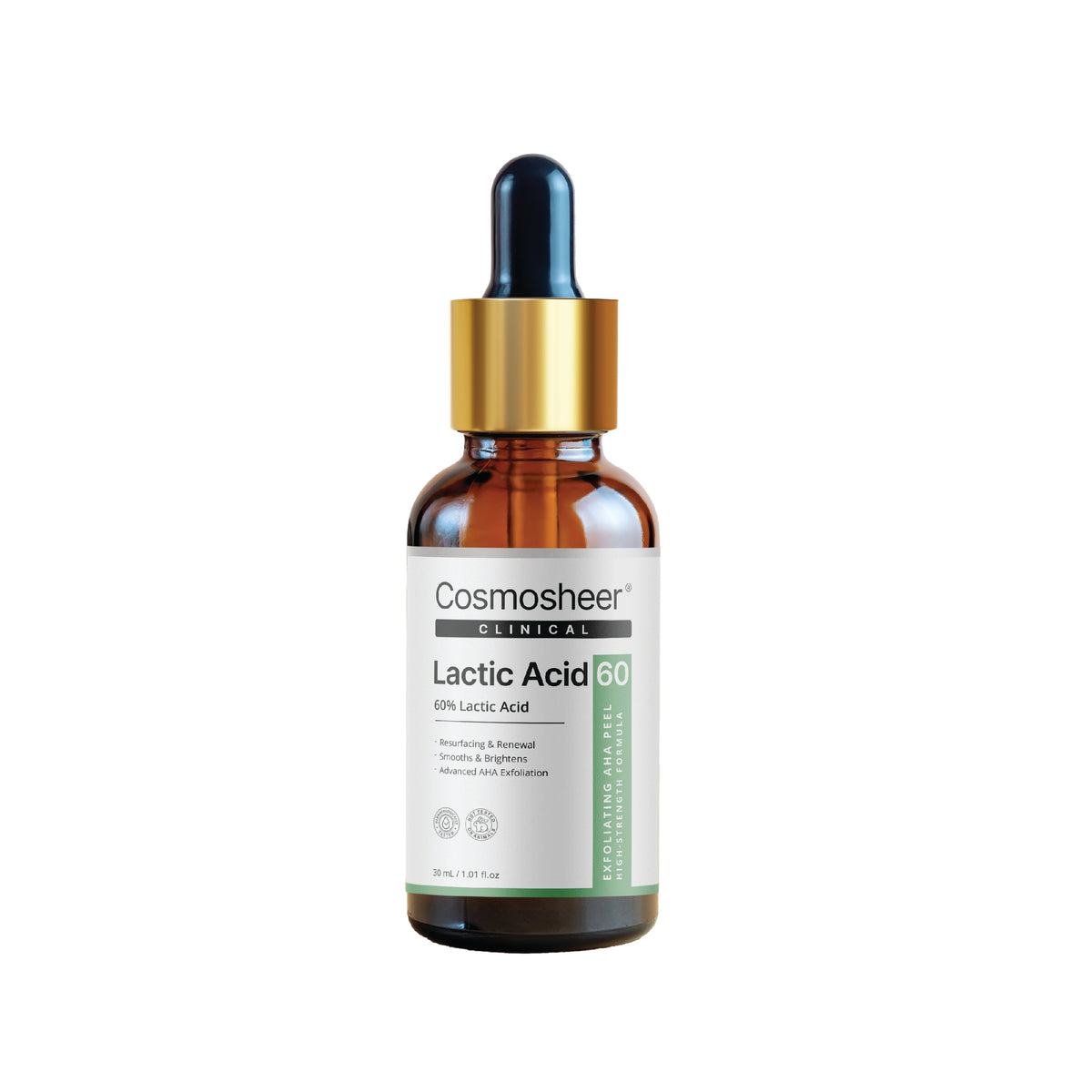Cosmosheer Lactic Acid- 60 Peel ( For Professional use Only )