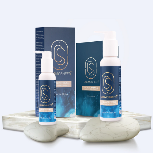 Aquadefense Hair Fall Control Shampoo (water-based shampoo) | Pack of 2 | 120ml each
