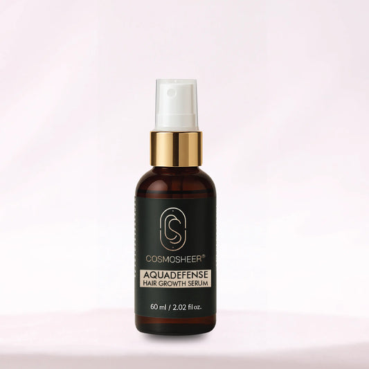 Aquadefense Hair Growth Serum (Clinically Proven Formula for Thicker, Fuller Hair) | 60 ml