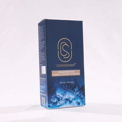 Aquadefense Hair Fall Control Shampoo (water-based shampoo) | 120 ml