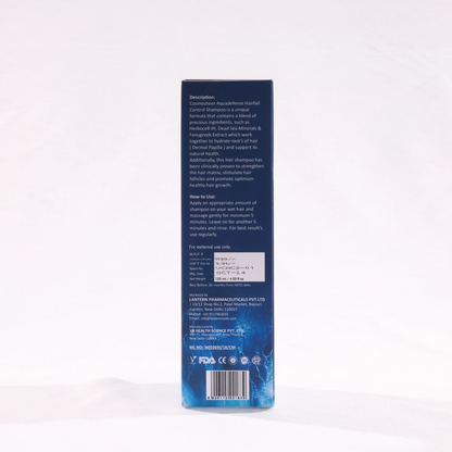 Aquadefense Hair Fall Control Shampoo (water-based shampoo) | 120 ml