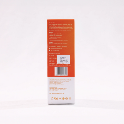 Aquadefense Sunscreen SPF 50 PA ++++ (Protection from UVA & UVB rays ) | 50 ml