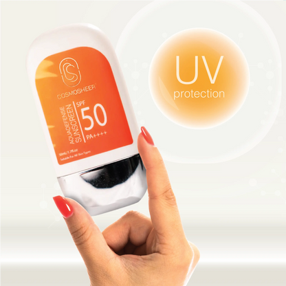 Aquadefense Sunscreen SPF 50 PA ++++ (Protection from UVA & UVB rays ) | 50 ml